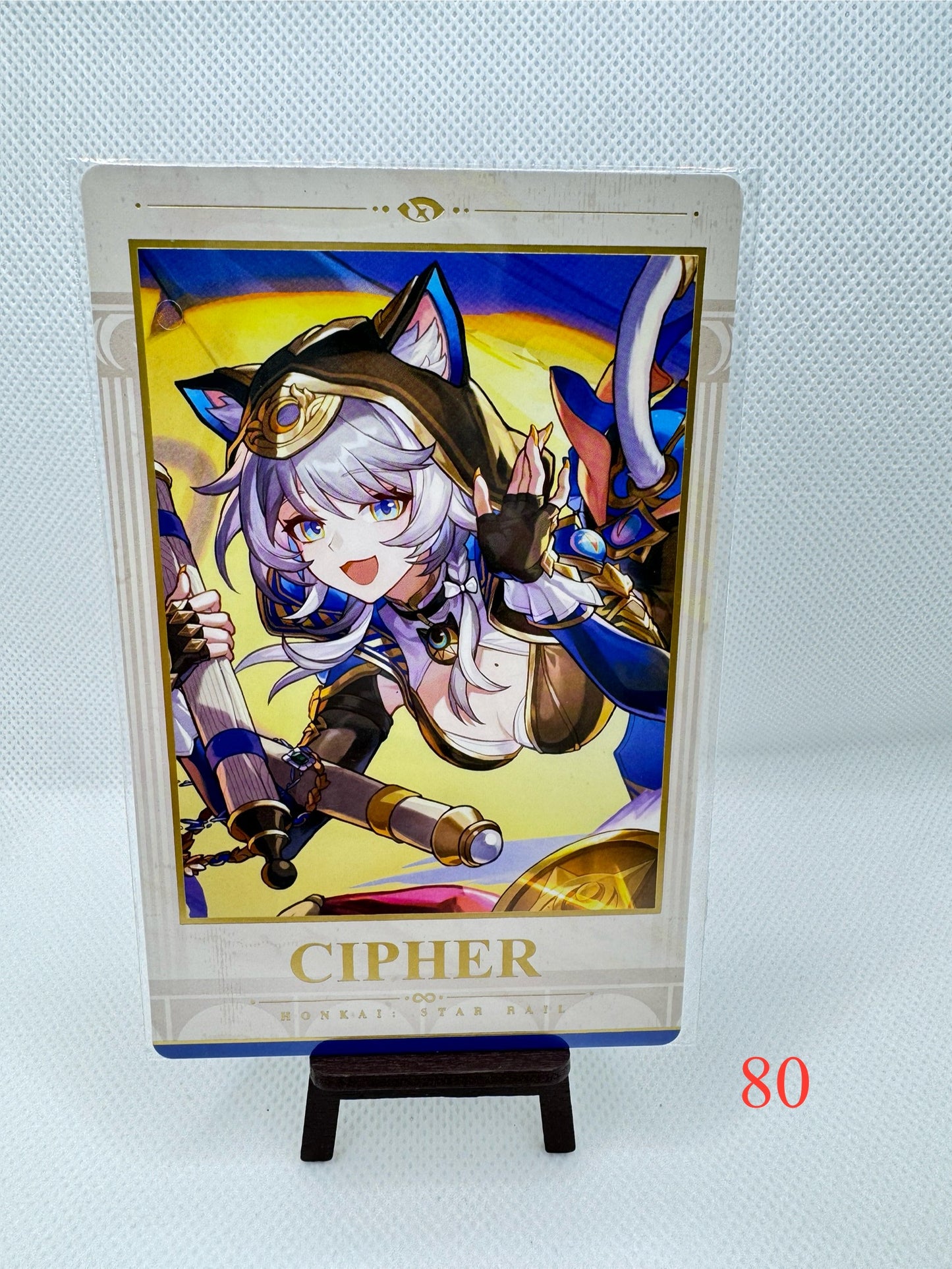 Original God Iron Collapse Little Card